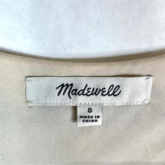 MADEWELL Poppy Dress in lonian Tile - J2333 - Sz 0 - Picture 9 of 12